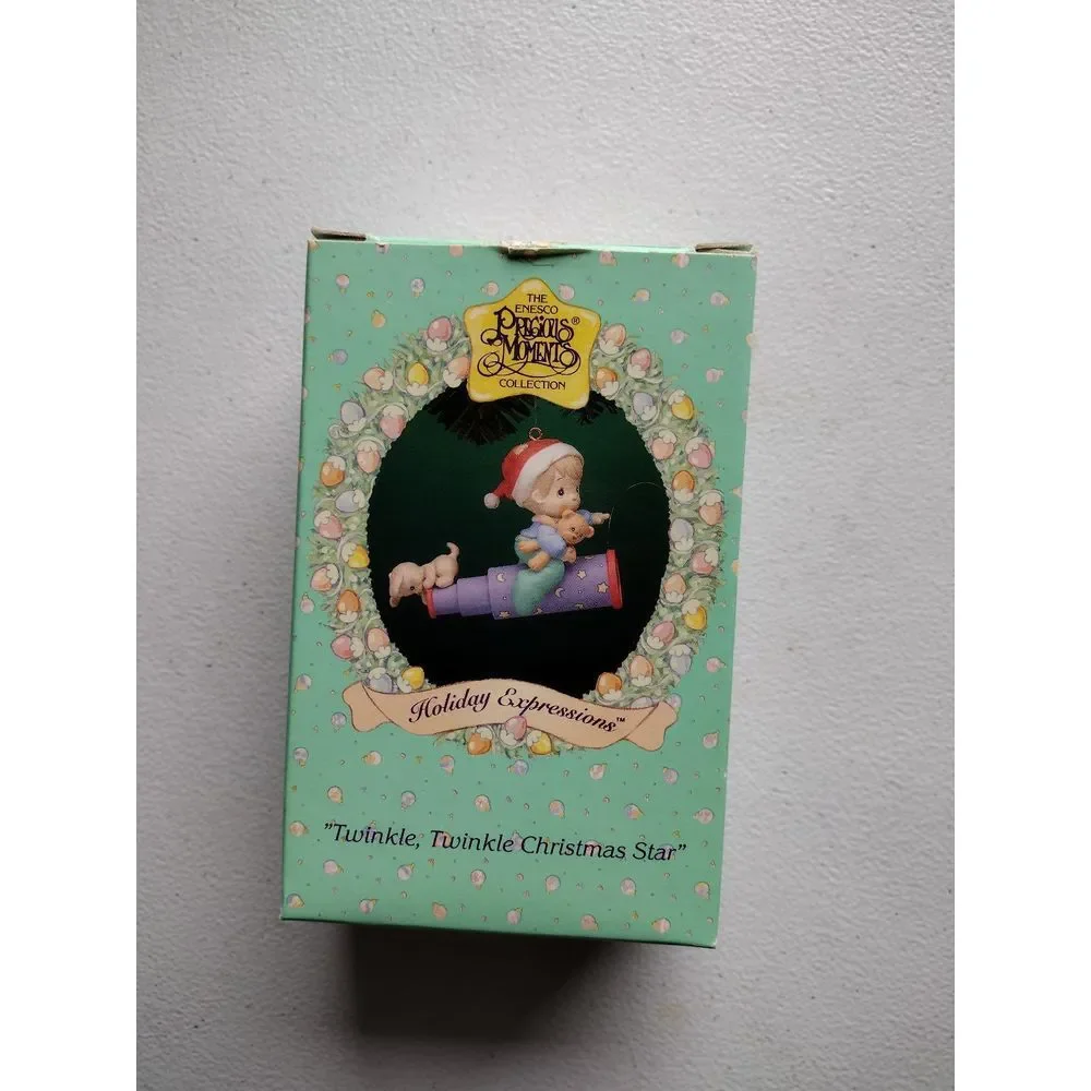 Precious‎ moments holiday expressions Christmas ornament
